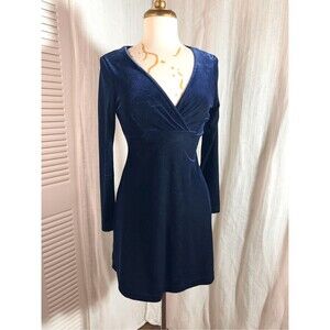 Maurice’s Dress Size M Vintage 90’s Velvet Old Money Dark Academia Mini Dress
